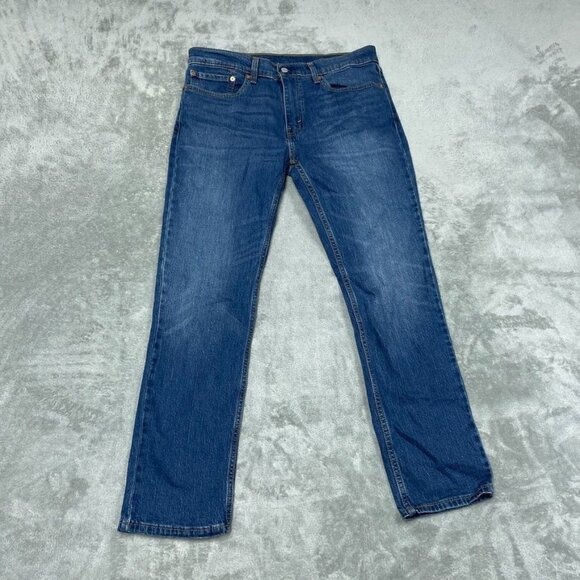 Levi’s 511 Slim Fit Men’s Jeans W34 L30 Blue Stretch Denim a0911 - Picture 1 of 7